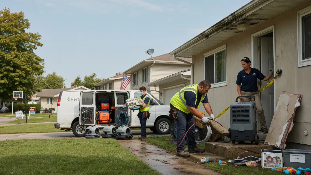 Water Damage Restoration in Midland, OH near me